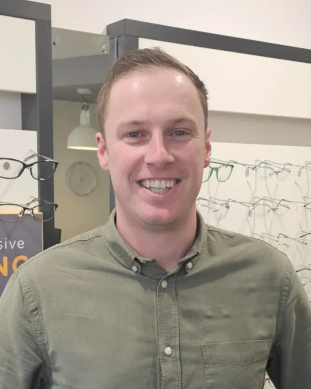 Alexander Thornton, Optometrist at Bater and Stout Opticians