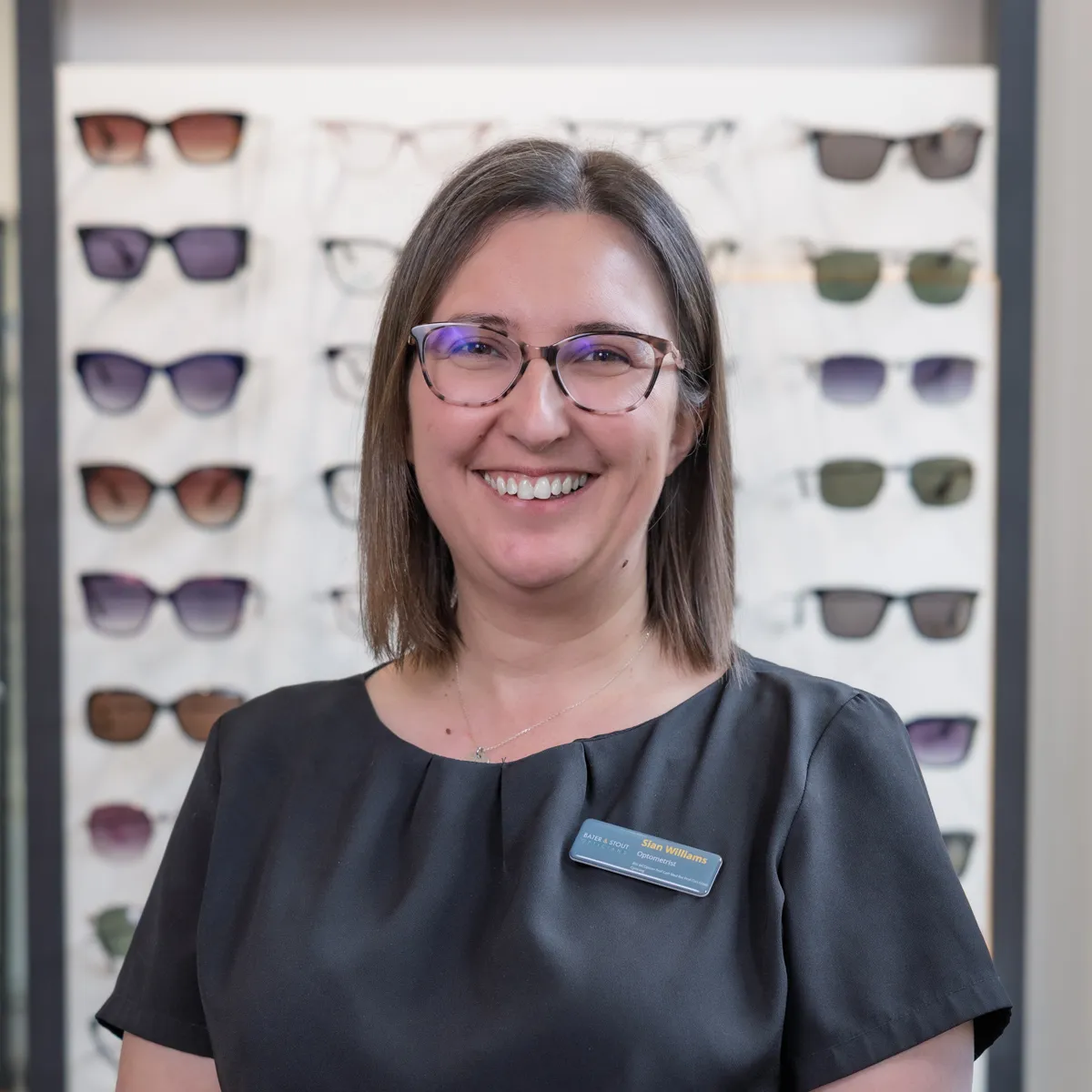 Sian Richards, Director and Optometrist at Bater and Stout, MCOptom with Professional Certificates in Medical Retina and Glaucoma